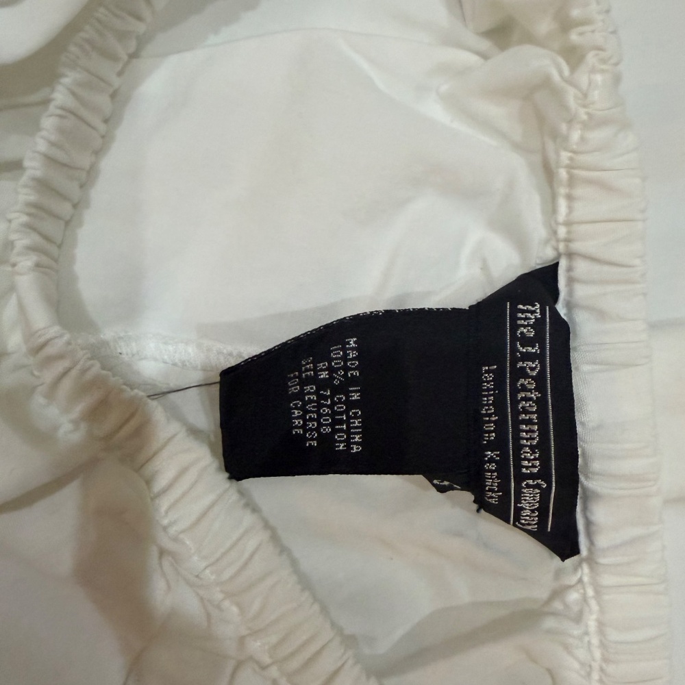 🌿 Boutique Listing: J. Peterman White Ruffled Volume Pant – Size Small 🌿 - Picture 3 of 6